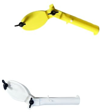 Thewasc Almacenamiento Seguro De Tabletas Cloro para Piscinas con Cómodo Control Y Mantenimiento Algas Soporte Tabletas Cloro Resistente A La Corrosión