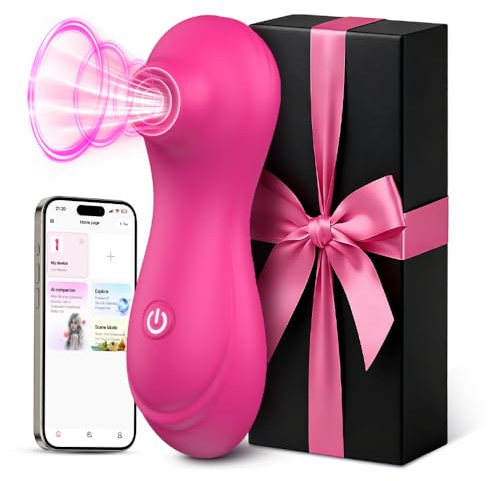 Vibradorador Mujer Juguetes Eróticos Vibradorador Clítoris 10 * 10 modos Succionador de Clítoris Femenino Consoladores.. para Mujer con Vibración Juguetes sexuales para Mujeres APP