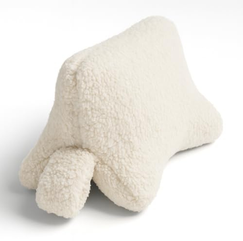 Eurotel Coussin Os Mouton Relaxation des Muscles de la Nuque - Polyester