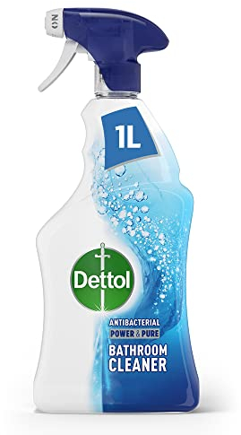 Dettol Detergente antibatterico per bagno anticalcare, spray, 1 l