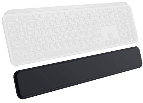Logitech MX Palm Rest (für MX Keys, Rutschfestes Premium-Material für Komfort bei stundenlangem Tippen) - Graphit