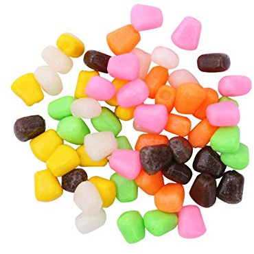 N-K 100pcs leurres appâts artificiels maïs flottant pour carpe, appâts doux bionique simulation, créatif et utile