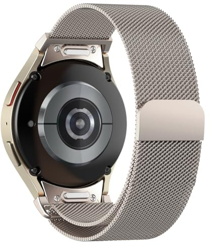 Milanaise Armband für Samsung Galaxy Watch 7/6/5/4/FE 40/44mm Damen Herren | Magnetverschluss,Sport Armband für Samsung Galaxy Watch 7/6/5/4/FE 40mm 44mm 6/4 Classic 43mm 47mm 42mm 46mm 5 Pro 45mm
