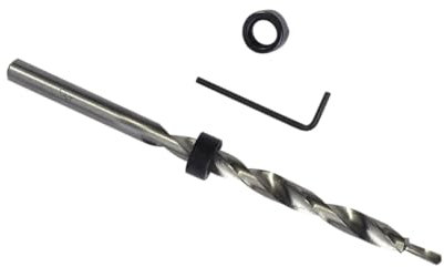 2-Teiliges Set Taschenbohrer Taschenlochbohrer stechbeitel holzbearbeitung drill+bit klemmbausteine Holzbohrer Sechskantbohrer Tiefe Sechskantgriff Schraubendreher-Bit bohren Suite