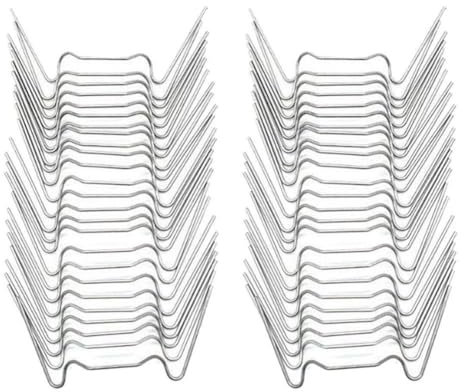 25/50/100 Pieces Glazing Clips for Greenhouse Glass - W Clips Spares Qty Glass Choose