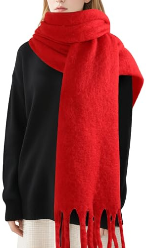 Premillow Schal für Damen - Winter Langer Schal Warme Mode, Schals und Wraps für Abendkleider Pashmina Große Decke Schal