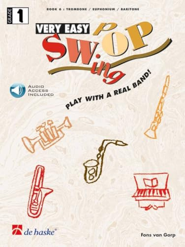 Very Easy Swop - Play with a real band !: Trombone / Euphonium BC/TC + Audio online