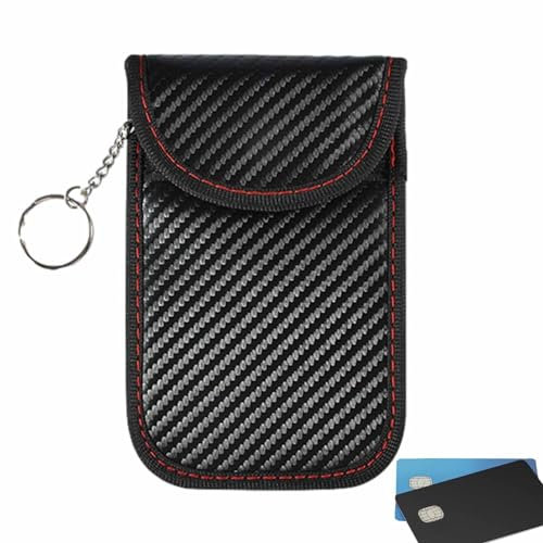 Faraday - Custodia per chiavi 'auto, custodia protettiva per chiavi 'auto, protezione RFID per la sicurezza 'auto, protezione antifurto per accesso remoto