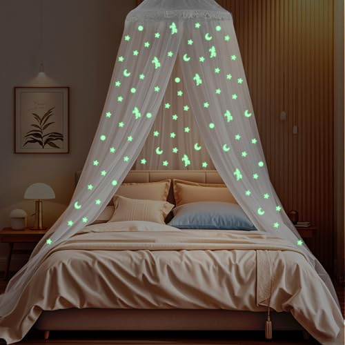 Eteiylt Mosquitera para Cama Grande,0.6x2.5x10.5M Mosquiteros para Cama,Mosquitera para Cama Matrimonio Individual,Protección Repelente contra Insectos para Todos los Tamaños