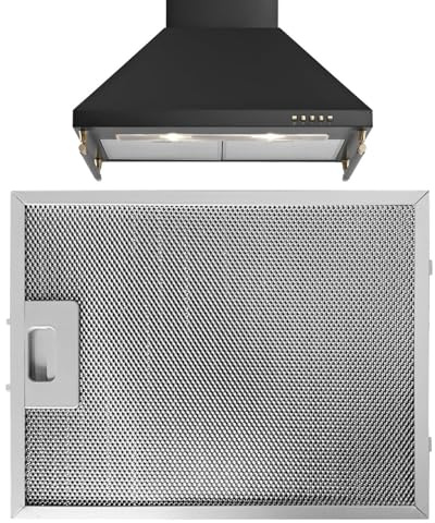 Hotte aspirante en métallique - Filtre en haute performance | durable pour hotte aspirante - Produits de purification de l'air pour la cuisine pour rôtir, frire la pâte, griller la viande