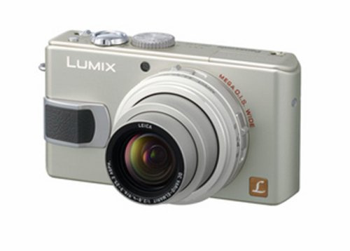 Panasonic DMC-LX2 Digital Camera 10.2 Megapixels 4x Optical Zoom 2.8-Inch Display Image Stabilizer White (Renewed)