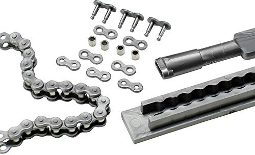 TAMIYA 12674 - 1:6 Motorradkette (Einzelglieder) Af.Tw., Modellbau, Basteln, Hobby, Kleben, Zubehör, Ersatzteil, Silber