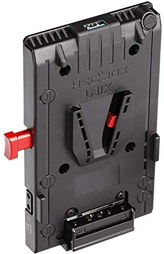 HEDBOX Unix-URSA - V-Mount Akkuplatte mit 3X D-Tap und USB, für Blackmagic Design URSA Mini Pro