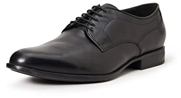 Geox U Iacopo C, Zapatos para Hombre, Negro (Black), 41 EU