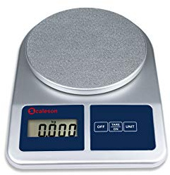 SCALESON S160 Brevvåg | kompaktvåg | bordsvåg | receptvåg Max. 5 kg - 1 g