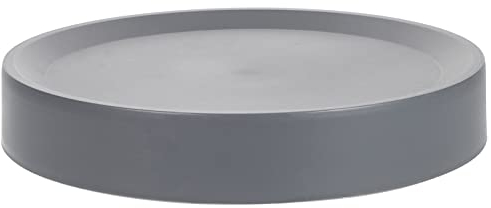 Cabilock Pflanzenroller Rund Blumentopf Untersetzer, Schwerlast Pflanzencaddy Mit Leisen Rollen, Dunkelgrau, 26cm, Kunststoff, FüR Innen Und AußEn, Garten Und Zuhause