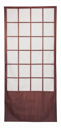 Noren Japanischer Türvorhang, langes Shoji-Design