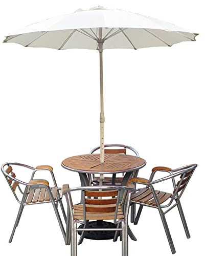 VEAUAS Parasol Parasol De Jardin Mini Parasols De Patio Extérieurs, Parasol De Table Portable Autoportant Rond De 1,7 M, Parasol De Marché De Balcon De Plate-Forme De Plage, Multicolore en Option