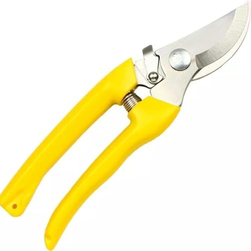 Dunnet Tools 8 Pruning Secateurs – Heavy Duty Garden Pruning Shears for Plants, Bushes & Flowers, Sharp Handheld Garden Clippers for Gardening & Plant Trimming