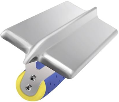 DPFCYBS Verputzkelle Werkzeug Dekorative Zementveredelung Metall-Wandschaber Aus Edelstahl Winkelreparatur-Spachtel(Color:C)