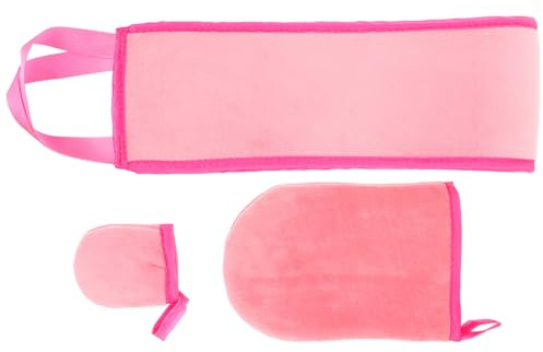 Homoyoyo Rückenapplikator für Selbstbräuner und Lotion Wiederverwendbarer Bräunungshandschuh für Frauen und Erwachsene Einfach und Praktisch für Gleichmäßige Anwendung