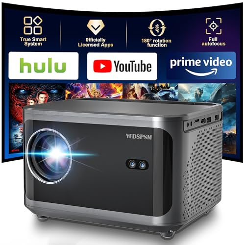 Videoproiettore ad alte prestazioni JY-540: luminosità 600 ANSI, Wi-Fi e Bluetooth, pulsante touch, ingressi HDMI/USB, Keystone automatico, Full HD 1080P - Perfetto per Home Theater, presentazioni e