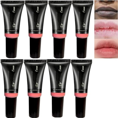 Lip Brightening Cream for Dark Lips - Fade Lip color, Deep Moisturized,soothing & Brighten,restoration fine lines,suitable for Smokers & Non - Smokers,lightweight no greasy,mild and safe (8PCS)