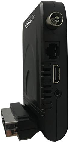 Digiquest Easy Scart VOICE HD Decoder Digitale Terrestre DVB-T2, Nero