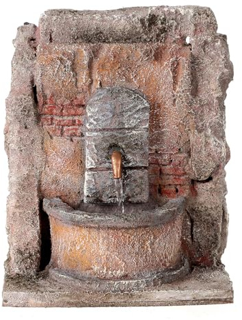 Holyart Brunnen für Krippe im Stein 18x16x16cm