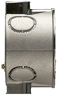 Putz-Schalterdose, 41 mm, flach, geschirmt