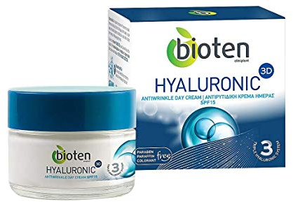 Bioten Hyaluron 3D Anti-Falten Tagescreme - LSF 15 50 ml