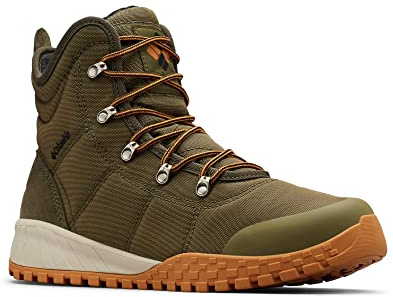 Columbia Fairbanks Omni-Heat För Män Snökängor, Grön Nori X Canyon guld, 42 EU