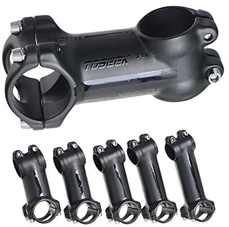 PLATTBK PLATT Fahrrad Vorbau Lenker Riser Verlängerung Vorbauten MTB Gabelschaft Extender 1-1/8 für 31.8mm Lenker 60mm/70mm/100mm/110mm