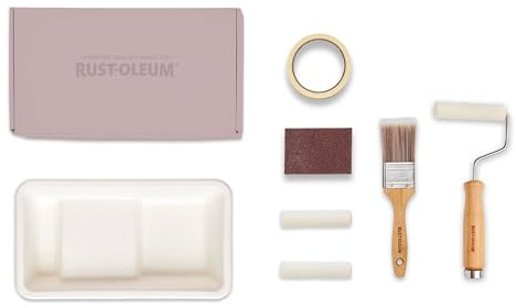 Rust-Oleum Ready to Roll - Eco Paint Kit (Small) - Bathroom Tile Matt Sweet Pinks