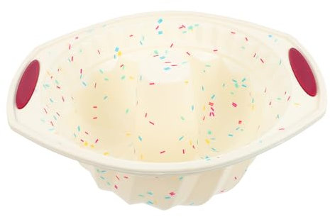 OUNONA Silikon-backformen Savarin-kuchen Abnehmbarem Boden Lebensmittelecht Hitzebeständig Leicht Zu Reinigen Lösen