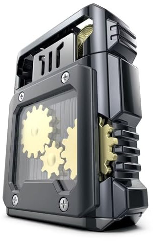 Benzinfeuerzeug Vintage, Coole Benzin Feuerzeug, Geschenke für Männer, ohne Benzin