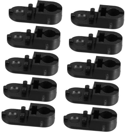 HAMPPLIES 10pcs Beaded Roller Blind Cord Connector Clips for Vertical Blinds and Roller Shades Clips for Easy Installation and Office