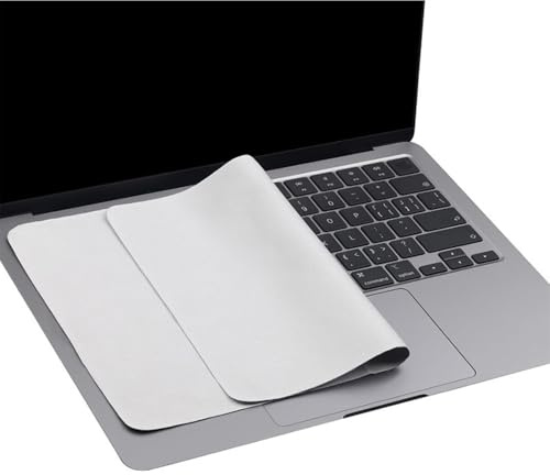 Laptop Keyboard Cover Cloth Thinness, Dust Free Cloth Keyboard Protection Cloth Durable Tear Resistant Microfiber Liner and Cleaning Polishing Cloth Fit for MacBook Pro 15/16