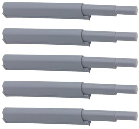 CTIRCHIU Ammortizzatore Per Mobile Con Magnete Set Da 5 Pezzi Per Cassetti e Armadi Cerniere Autochiudenti Per Apertura Senza Maniglia Design Elegante e Facile Installazione