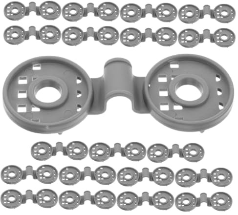 SHINEOFI 40 pièces Clips de Fixation pour Toile Ombre Pinces Plastique Anti-uv pour Filet de Protection Solaire Jardin et Extérieur Installation Rapide et Fixation Solide