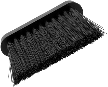 ADOCARN Brosse de Rechange pour Cheminée Européenne Résistante Déformation avec Poils Robustes et Mini Pelle Balayette Accessoire de Nettoyage pour Poêles à Bois et Foyers Manche