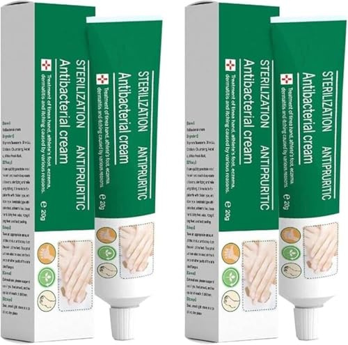 Crema para eliminar Lo Hongo En Los Pies Alivia La Picazon Y Luce Pies Radiantes, crema para pies de atletas, Crema para pies (2pcs)