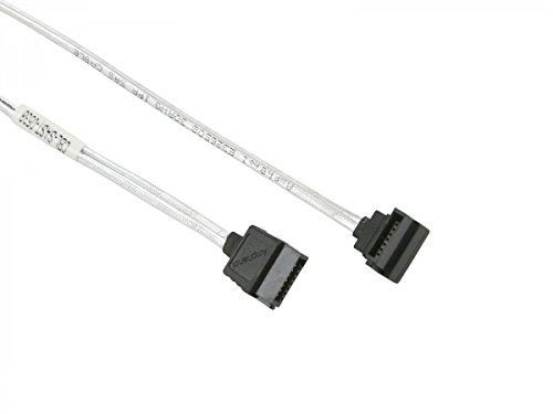 Supermicro CBL-SAST-0538 câble SATA 0,29 m Blanc - Câbles SATA (0,29 m, SATA I, Male connector / Male connector, Blanc, Droit, Droite)