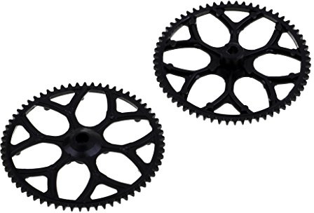 Baoblaze 2 STK. Motor Zahnräder Getriebe Ersatzteile für V977 V988 V966 Xk K110 RC Hubschrauber