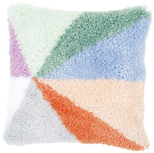 Latch Hook Cushion kit Palm Springs Sunburst