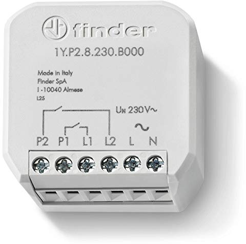 Finder Interfaccia Input YESLY 1YP28230B000. Per trasformare qualsiasi pulsante o interruttore di casa in un comando wireless per il tuo sistema YESLY