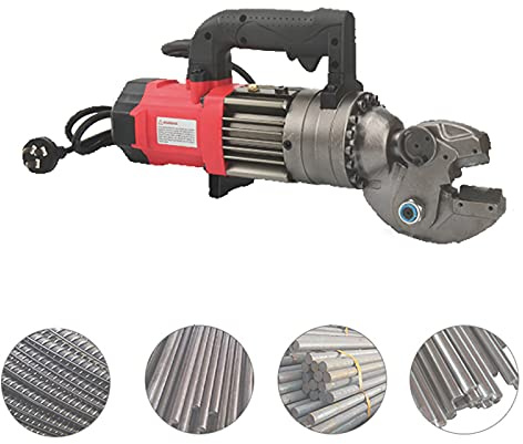 Wansosuper Hydraulischer Bolzenschneider, 4-16 mm, 24-30 SPM, Silber, Kohlenstoffstahl, Metall und Mauerwerk, Tragbar mit Tasche