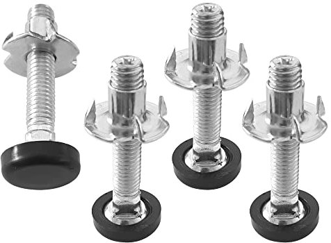 cyclingcolors 4x Vite Regolabile M8 con dado a griffe regolazione regolabili gambe mobili piedini livellatori