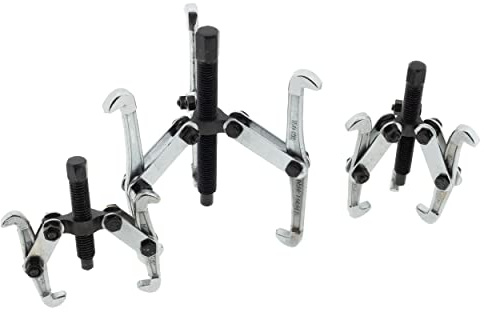 der kleine Handwerker Premium Lagerabzieher Set 75 mm 100 mm 150 mm 2-armig 3-armig Innenabzieher Außenabzieher Abziehersatz