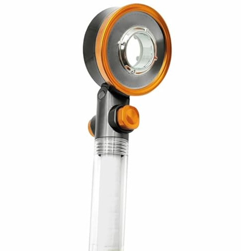 VENTEO|Pommeau de douche anti calcaire | Pommeau de douche haute pression | Flexible de douche | Douchette économiseur d'eau